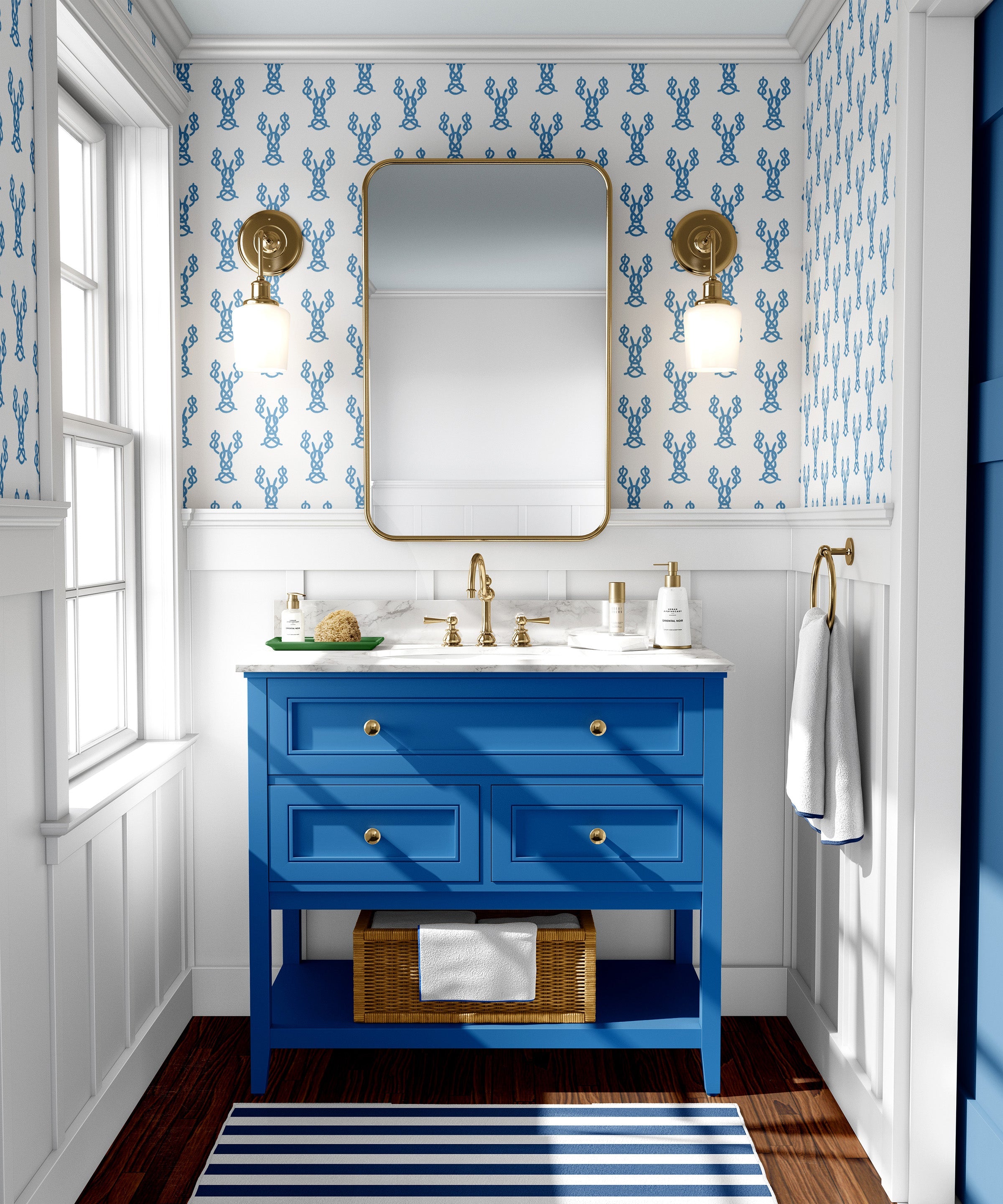 BATHROOM WALLPAPER