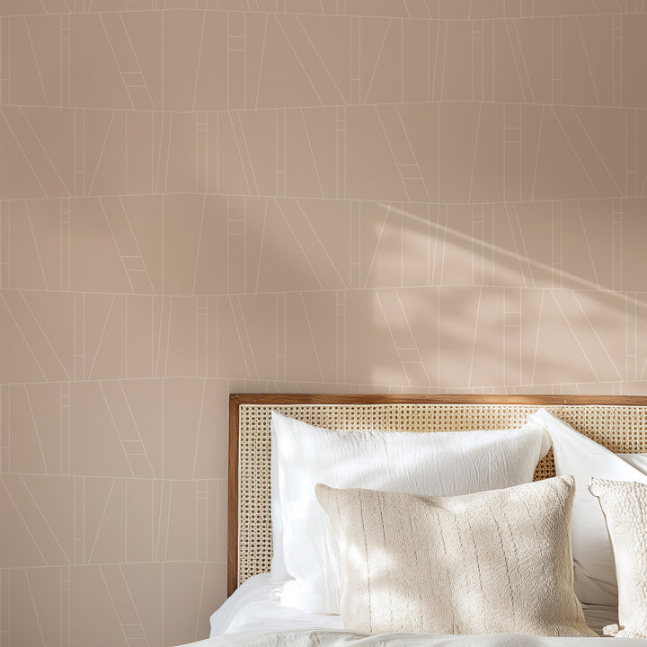 Kazi - Peach Wallpaper by Forbes Masters