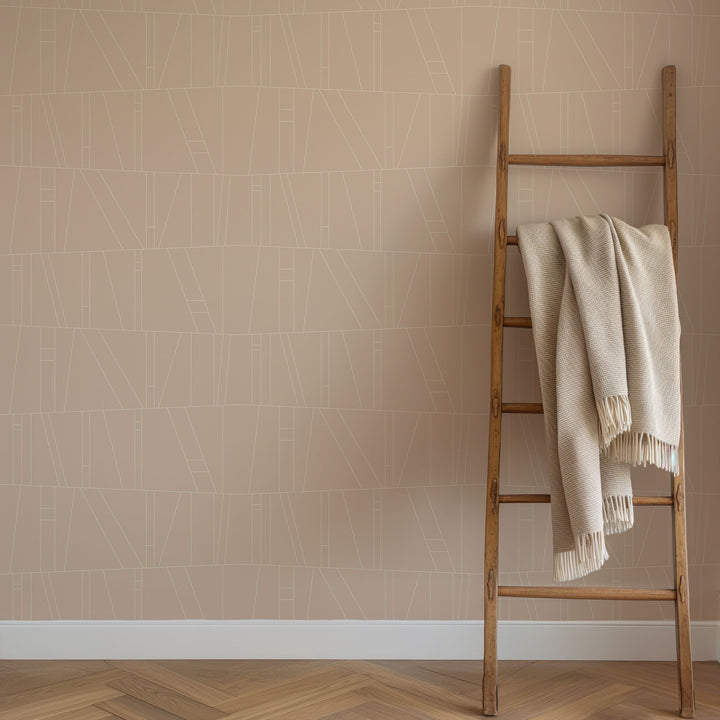 Kazi - Peach Wallpaper by Forbes Masters