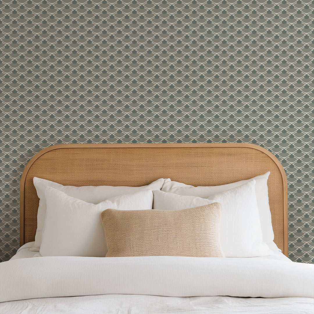 Don't Be Koi - Ash Wood Wallpaper by Julianne Taylor Style