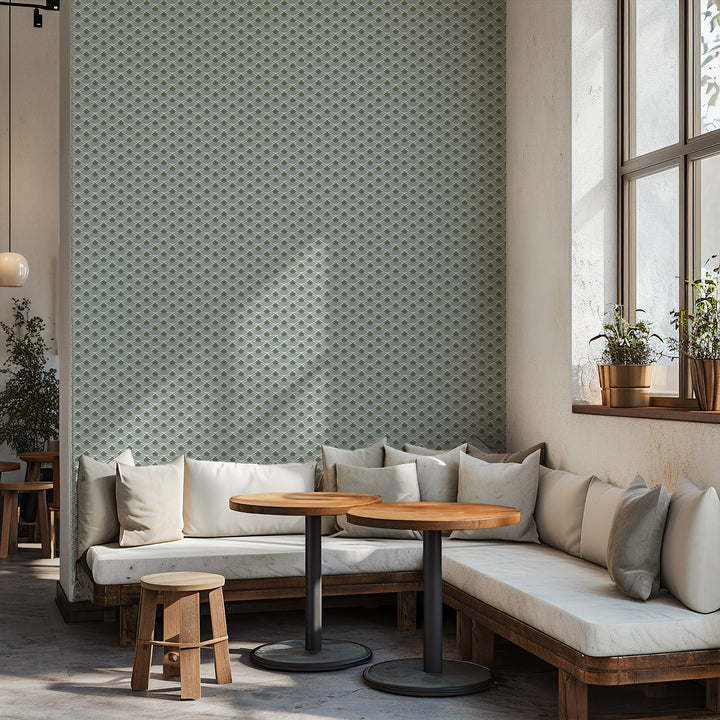 Don't Be Koi - Eucalyptus Wallpaper by Julianne Taylor Style