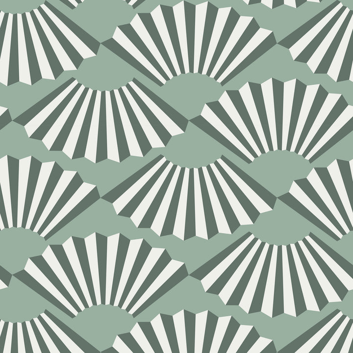 Fanning Out - Eucalyptus Wallpaper by Julianne Taylor Style
