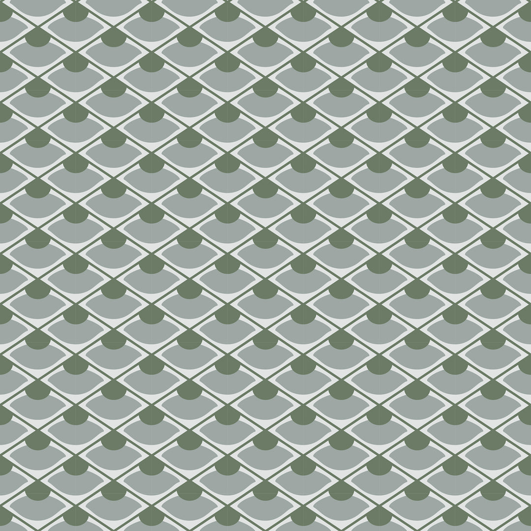 Don't Be Koi - Eucalyptus Wallpaper by Julianne Taylor Style