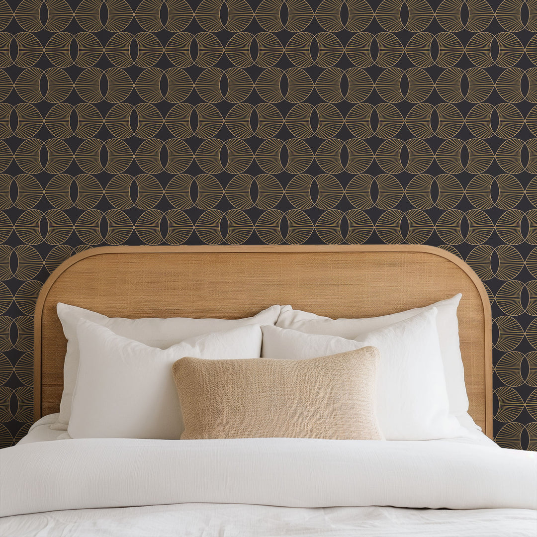 Paume - Golden Night Wallpaper by Julianne Taylor Style