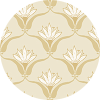Wallflower - Black Yellow Wallpaper by Julianne Taylor Style