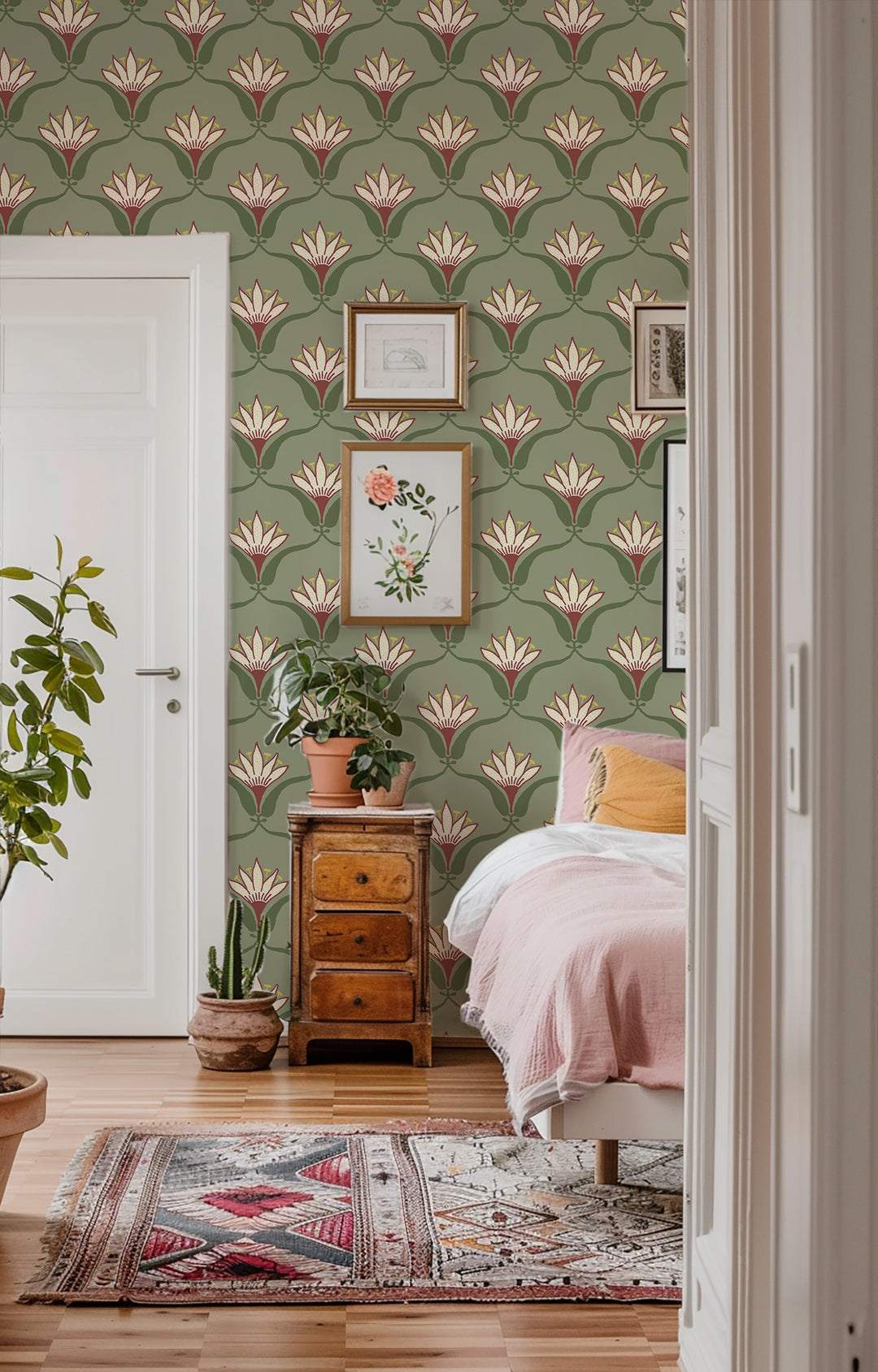 Wallflower - Herbal Wallpaper by Julianne Taylor Style