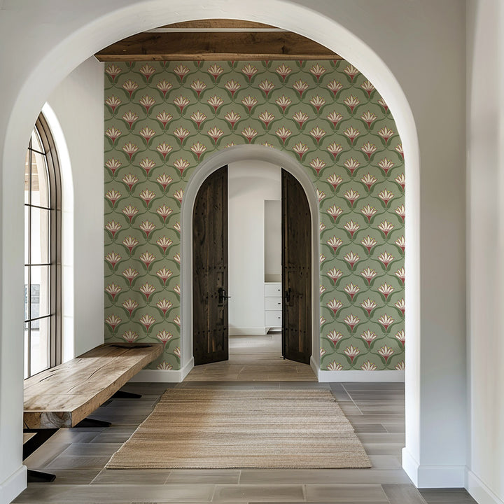 Wallflower - Herbal Wallpaper by Julianne Taylor Style