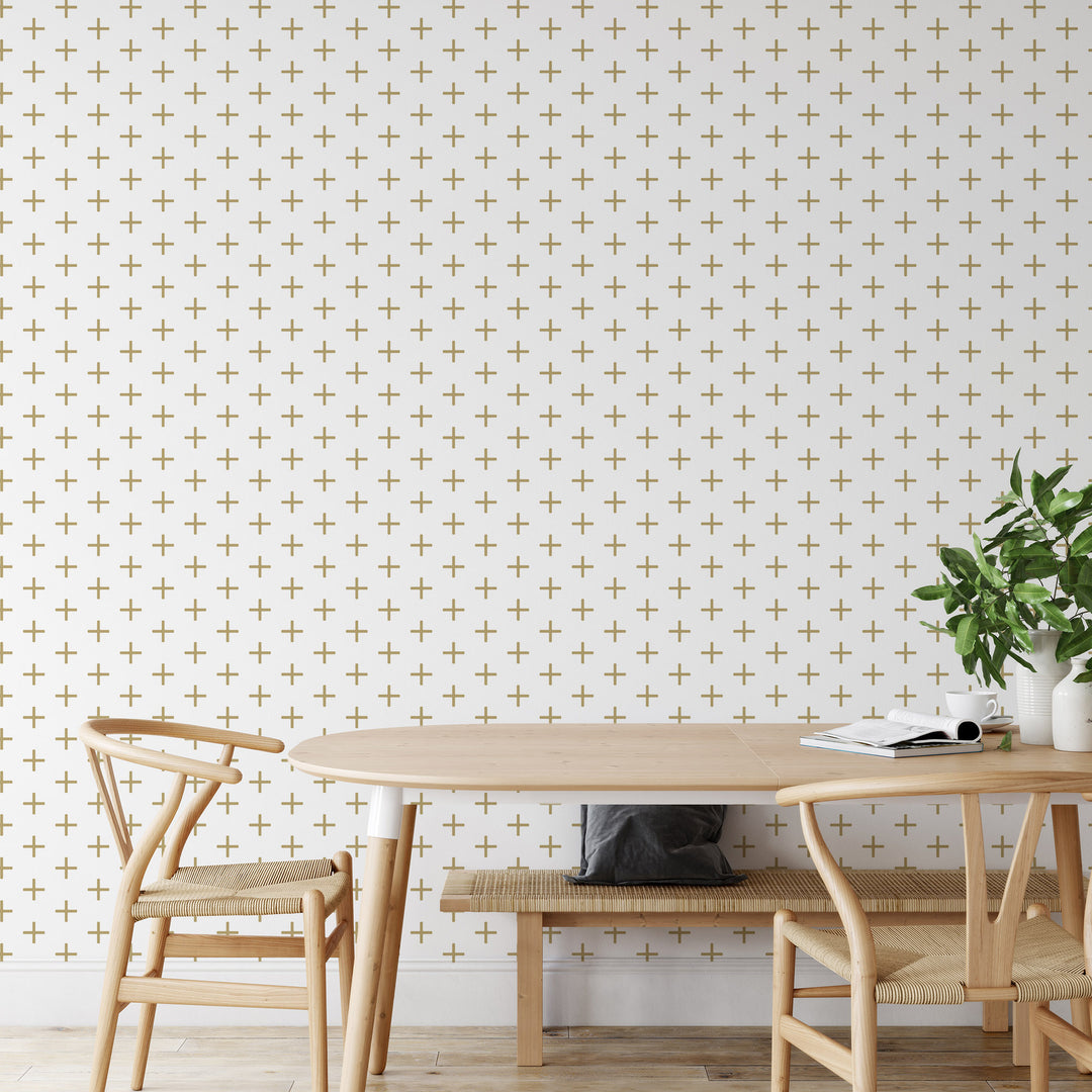 Addition - Golden Ochre Wallpaper