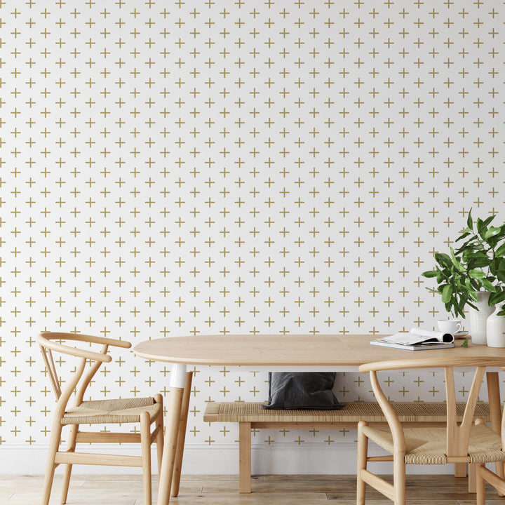 Addition - Golden Ochre Wallpaper