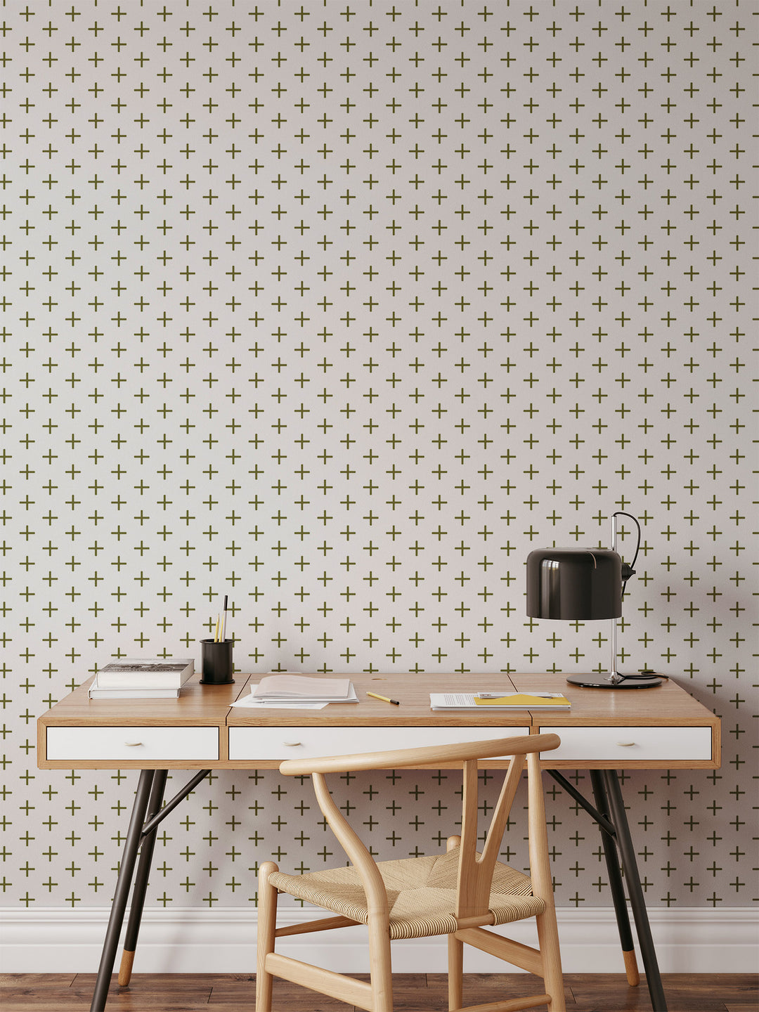 Addition - Olive Wallpaper