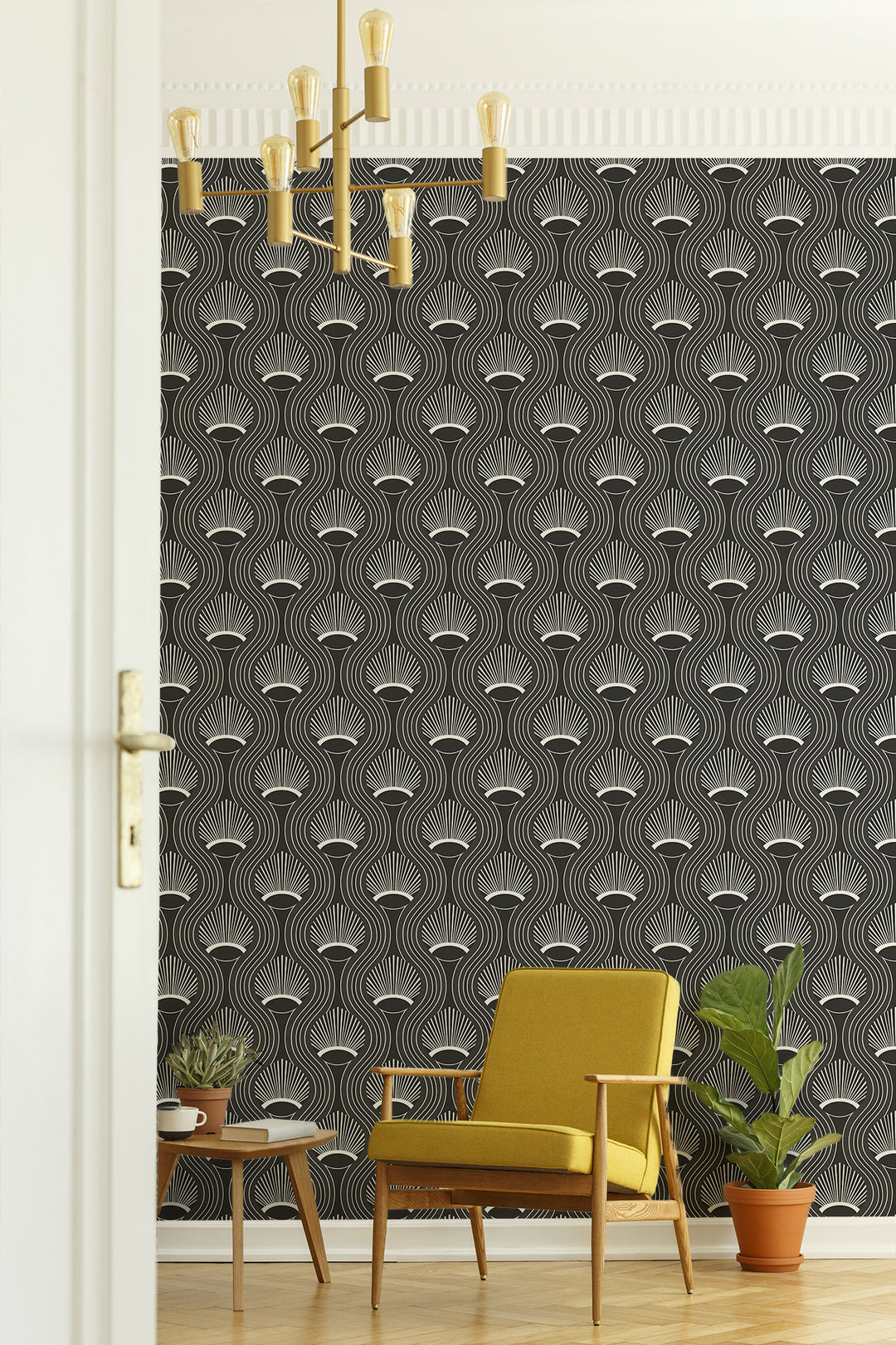 Riviere - Black Wallpaper by Julianne Taylor Style
