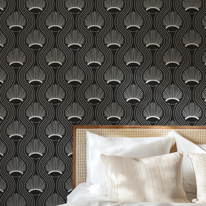 Riviere - Black Wallpaper by Julianne Taylor Style