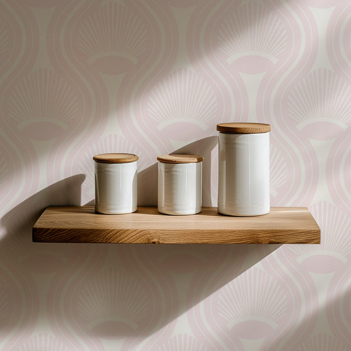 Riviere - Pink Wallpaper by Julianne Taylor Style