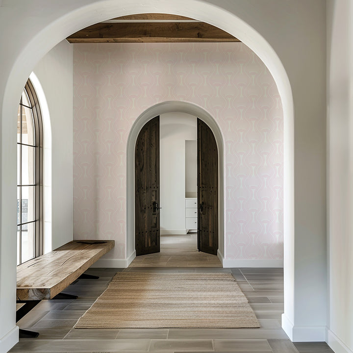 Riviere - Pink Wallpaper by Julianne Taylor Style