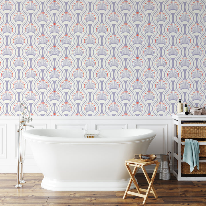 Riviere - Purple Wallpaper by Julianne Taylor Style