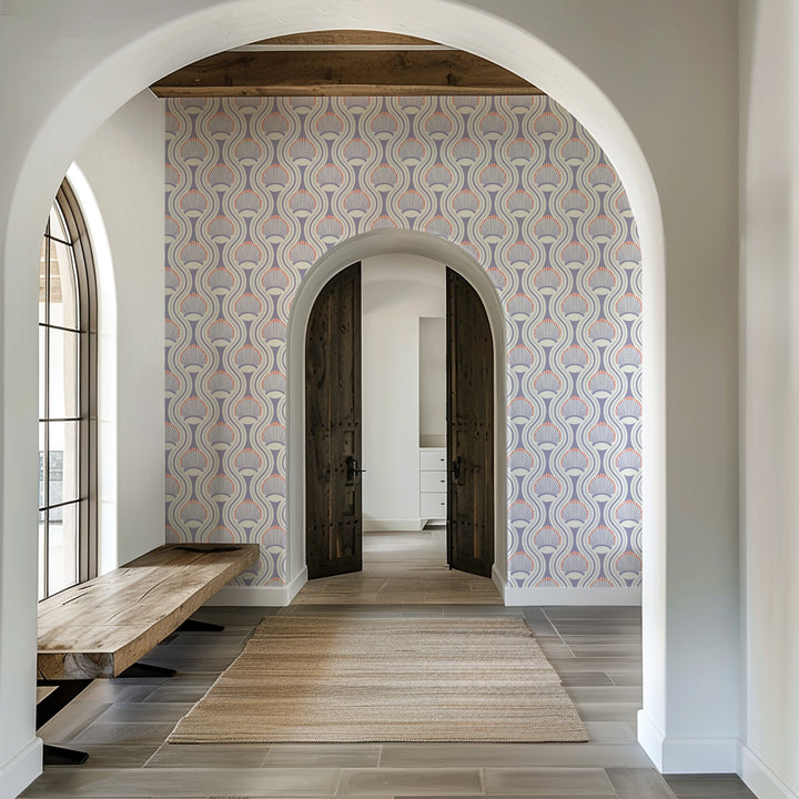 Riviere - Purple Wallpaper by Julianne Taylor Style