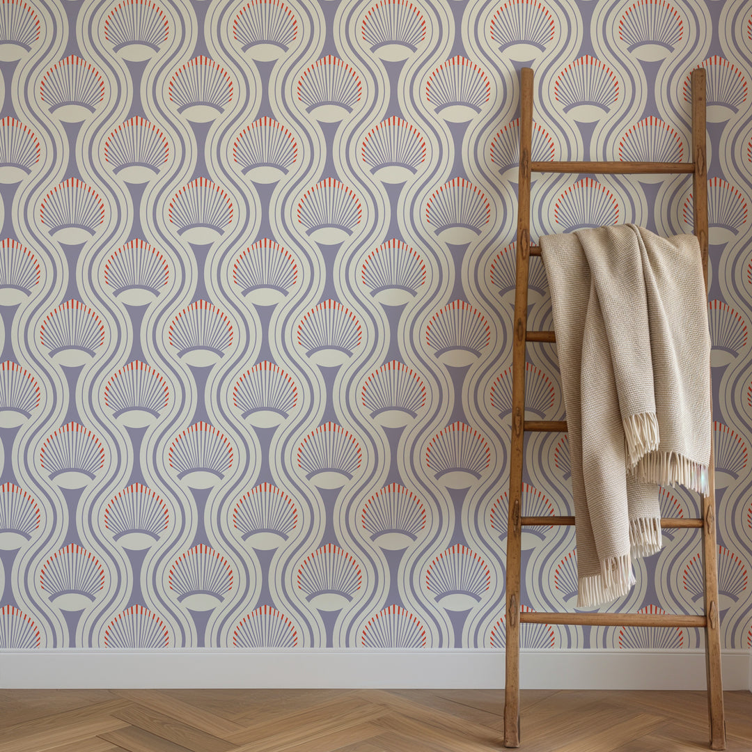 Riviere - Purple Wallpaper by Julianne Taylor Style