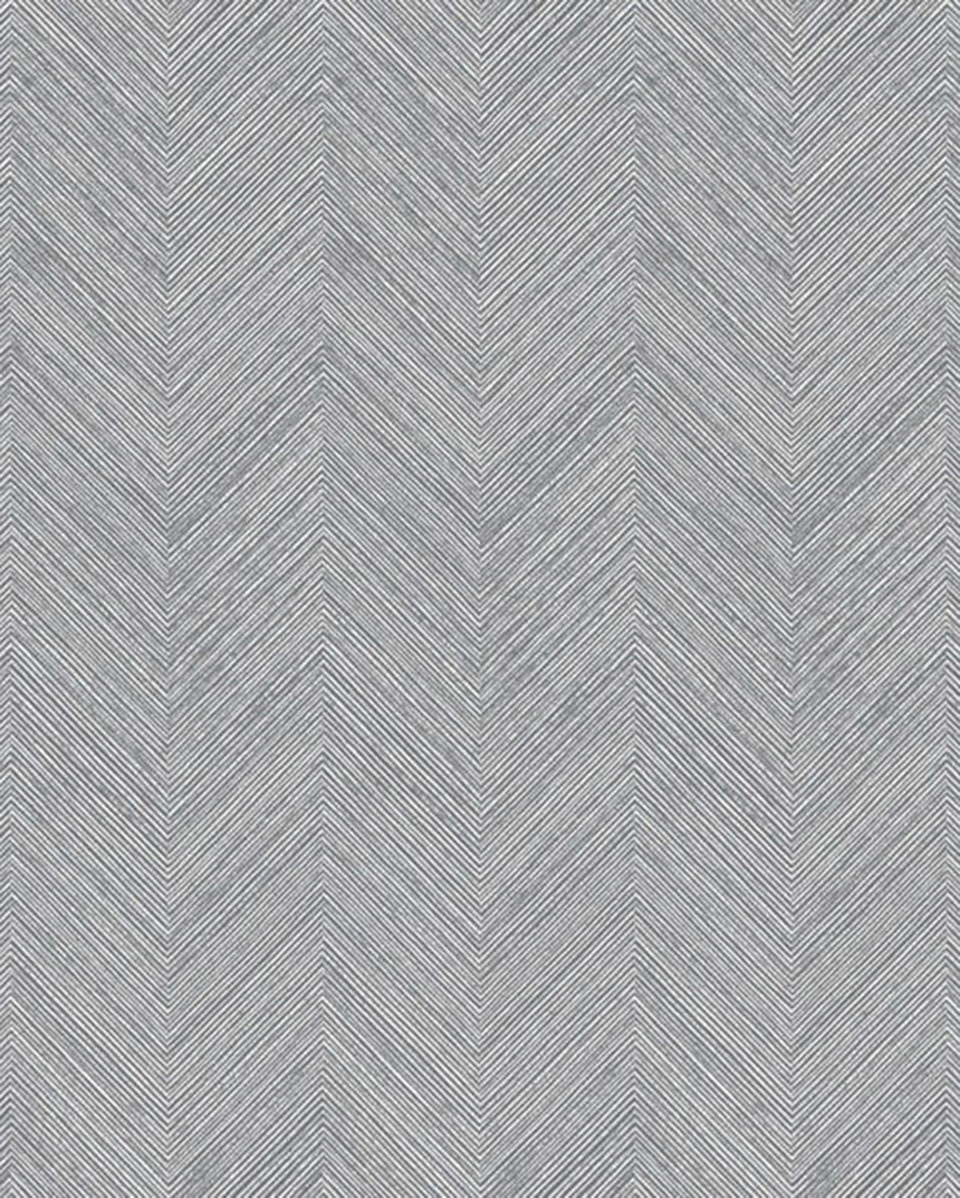 Black and White Chevron Grasscloth Wallpaper