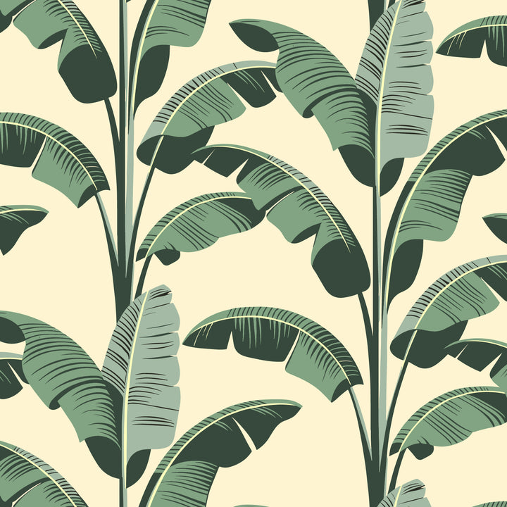 Banana Leaf - Champagne Wallpaper