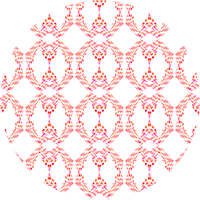 Beverly Link - Fuschia Wallpaper by The Blush Label