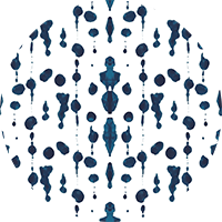 Abstract Ink - Black Wallpaper by Bohemian Bungalow