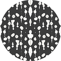Abstract Ink - Black Wallpaper by Bohemian Bungalow