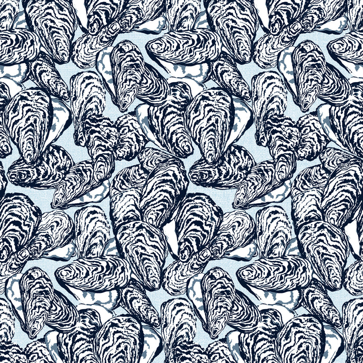 Bull’s Bay Oysters - Serene Sky Blue by Megan Molton