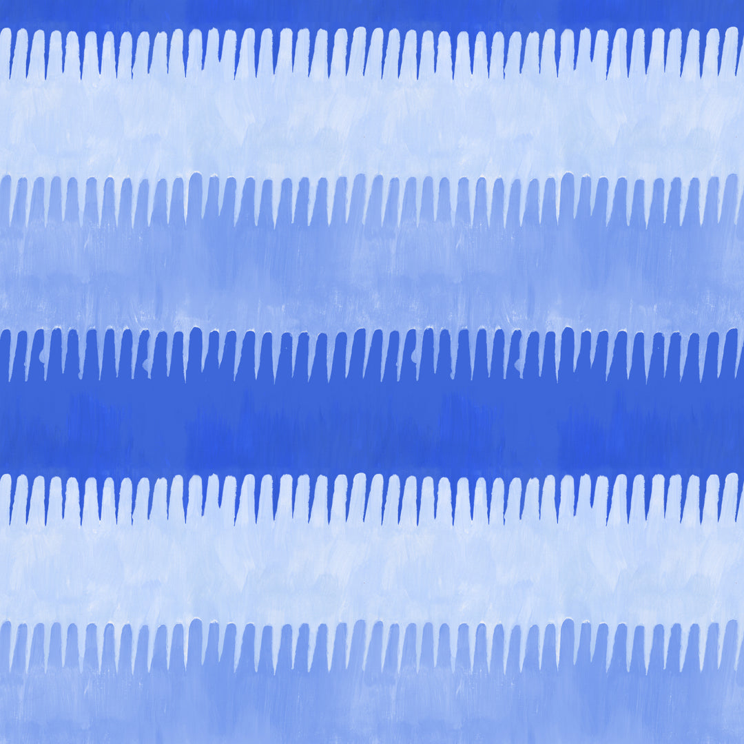 Cabana Stripe - Blues Wallpaper