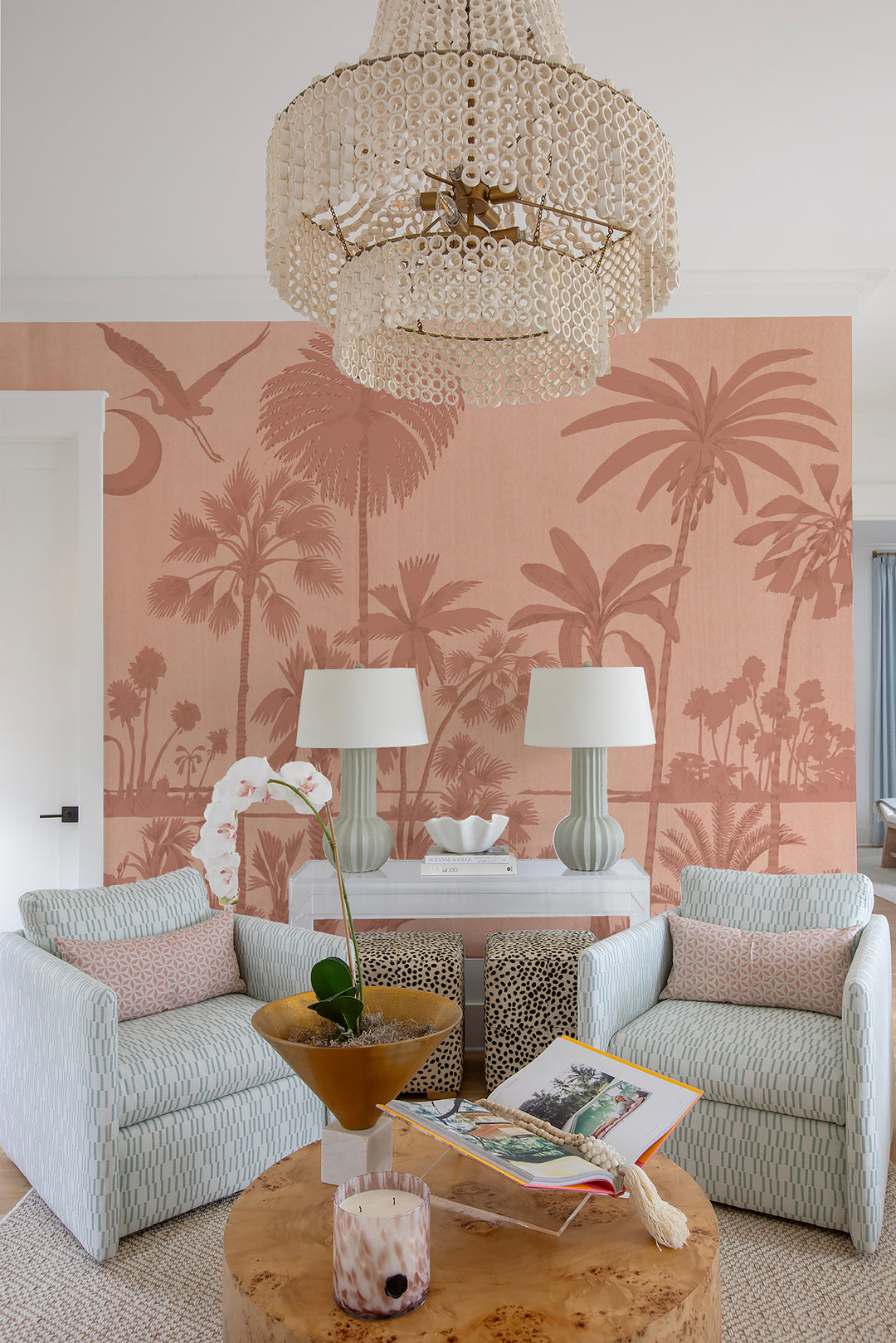 Charleston Marsh Mural - Golden Umber Clay by Megan Molten