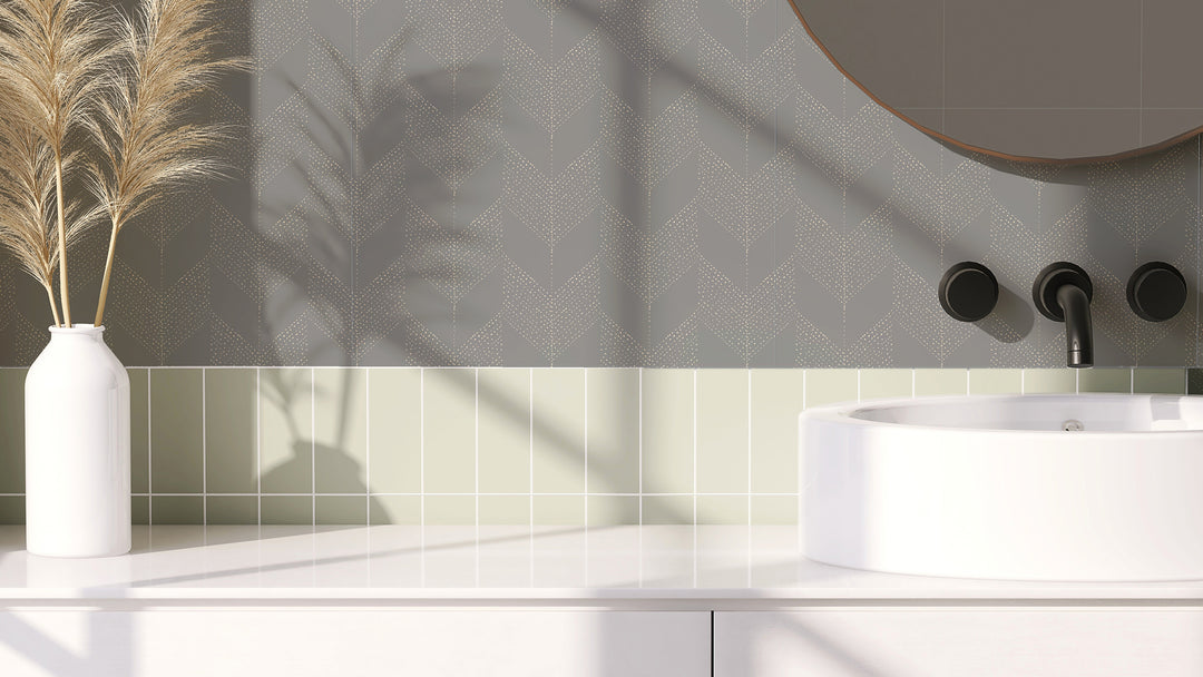 Chevron - Grey Wallpaper