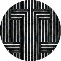 Chiseled - Black Wallpaper