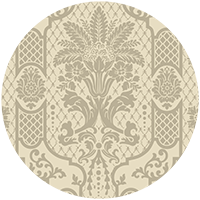 Columnar Bloom - Blush Linen Wallpaper
