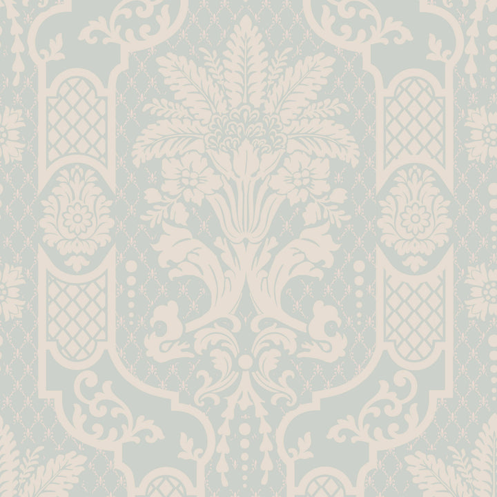 Columnar Bloom - Cloud Blue Wallpaper