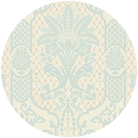 Columnar Bloom - Blush Linen Wallpaper