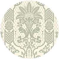 Columnar Bloom - Blush Linen Wallpaper