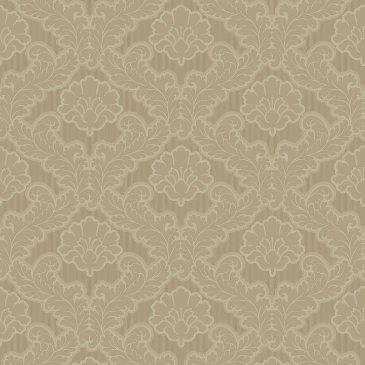 Drawing Room Leaf - Champagne Wallpaper