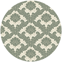 Drawing Room Leaf - Sage Green Wallpaper