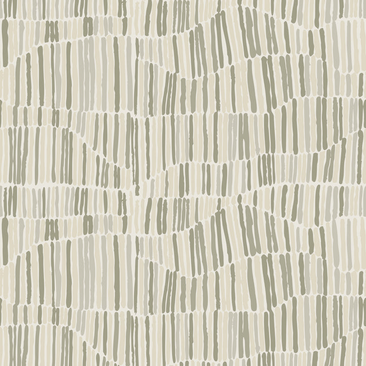 Jamaican Waves - Fresh Linen Wallpaper by Forbes Masters