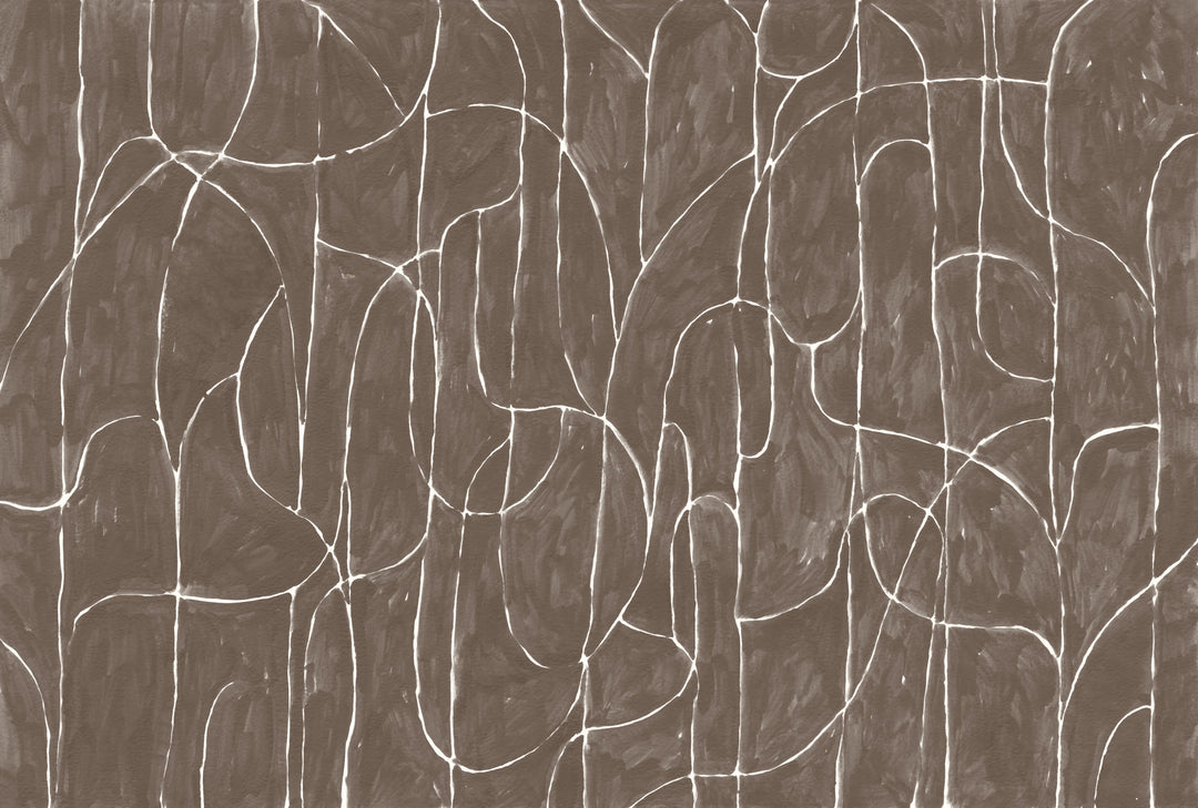 Boulder Beach Wall Mural - Cocoa Wallpaper by Forbes Masters