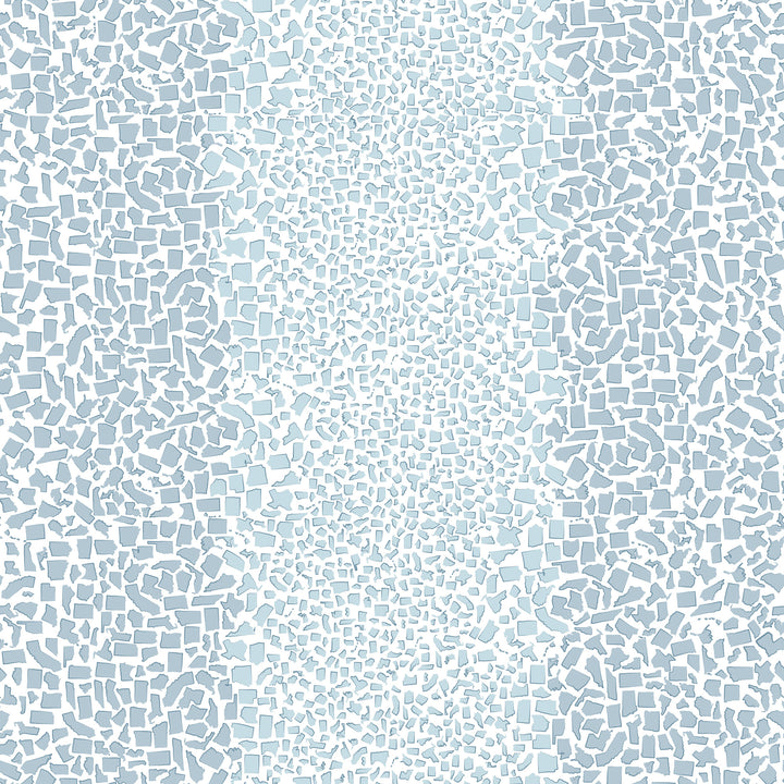 Fifty States Shagreen - Powder Blue Wallpaper by Honey + Hank