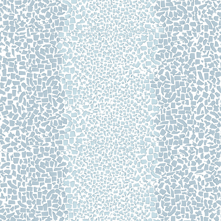 Fifty States Shagreen - Powder Blue Wallpaper by Honey + Hank