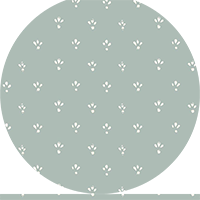 Fleur - Stamp Black Wallpaper