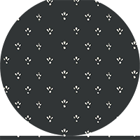 Fleur - Stamp Black Wallpaper