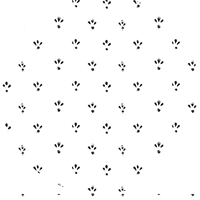 Fleur - Stamp Black Wallpaper