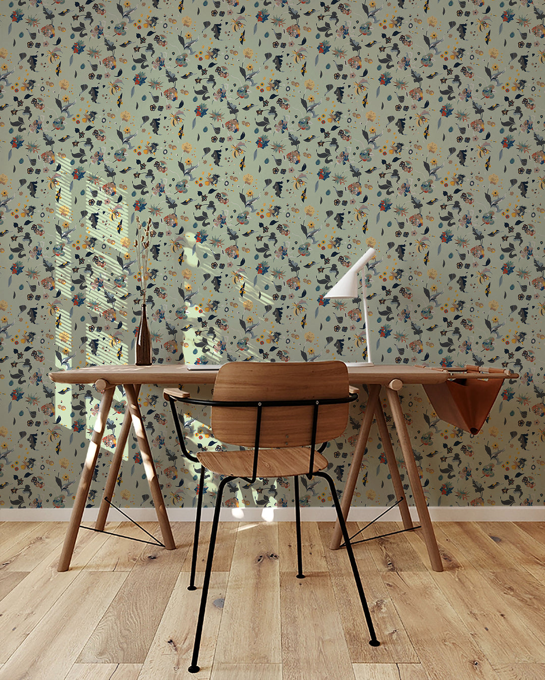 Floral Bliss - Mixed Wallpaper