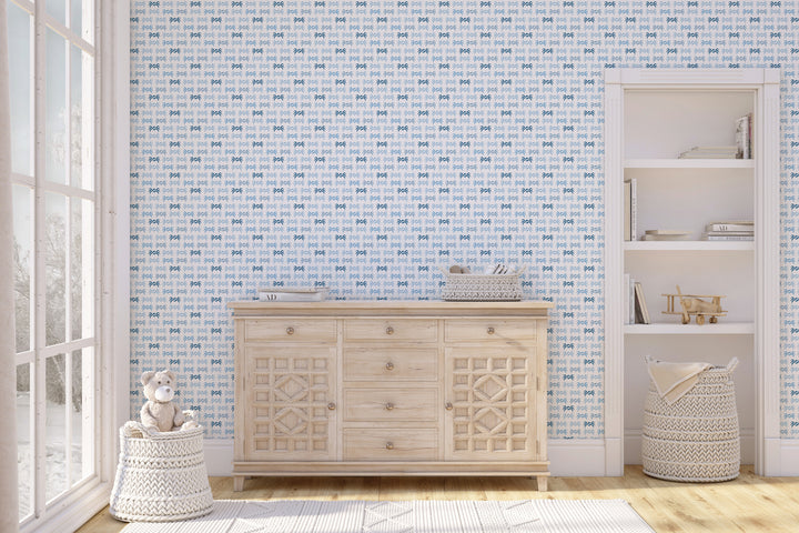 Florida Sand Crab - Blue Wallpaper by Honey + Hank