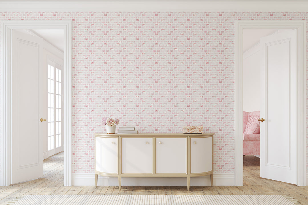 Florida Sand Crab - Blush Wallpaper by Honey + Hank