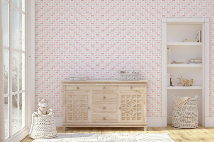 Florida Sand Crab - Blush Wallpaper by Honey + Hank