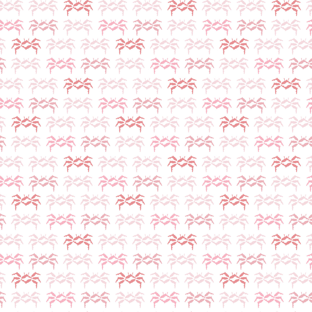Florida Sand Crab - Blush Wallpaper by Honey + Hank