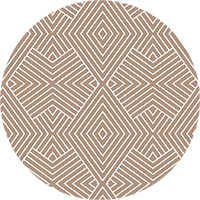 Formation - Truly Taupe Reverse Geometric Wallpaper by Mrs. Paranjape